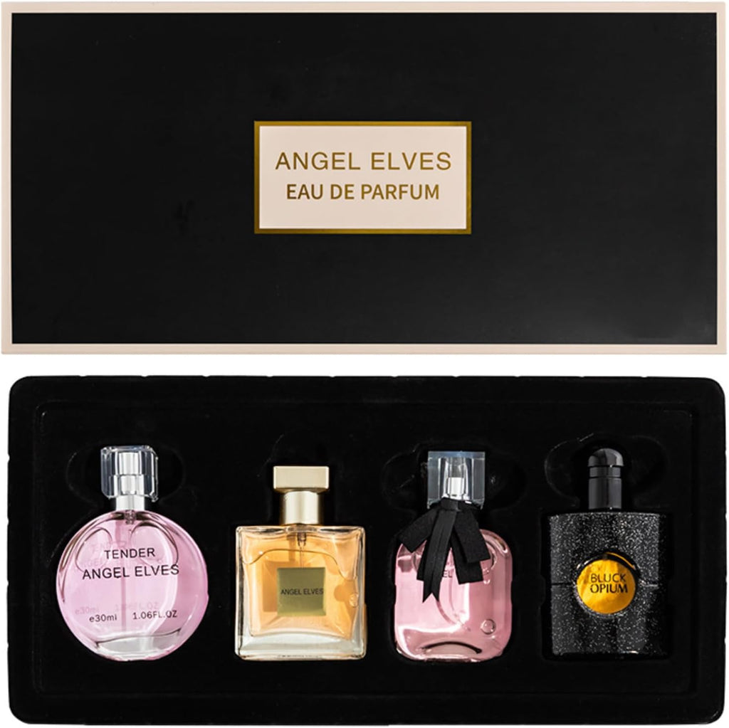 ZUNYSHA 4-Piece Eau de Parfum Gift Set for Women - 105ml