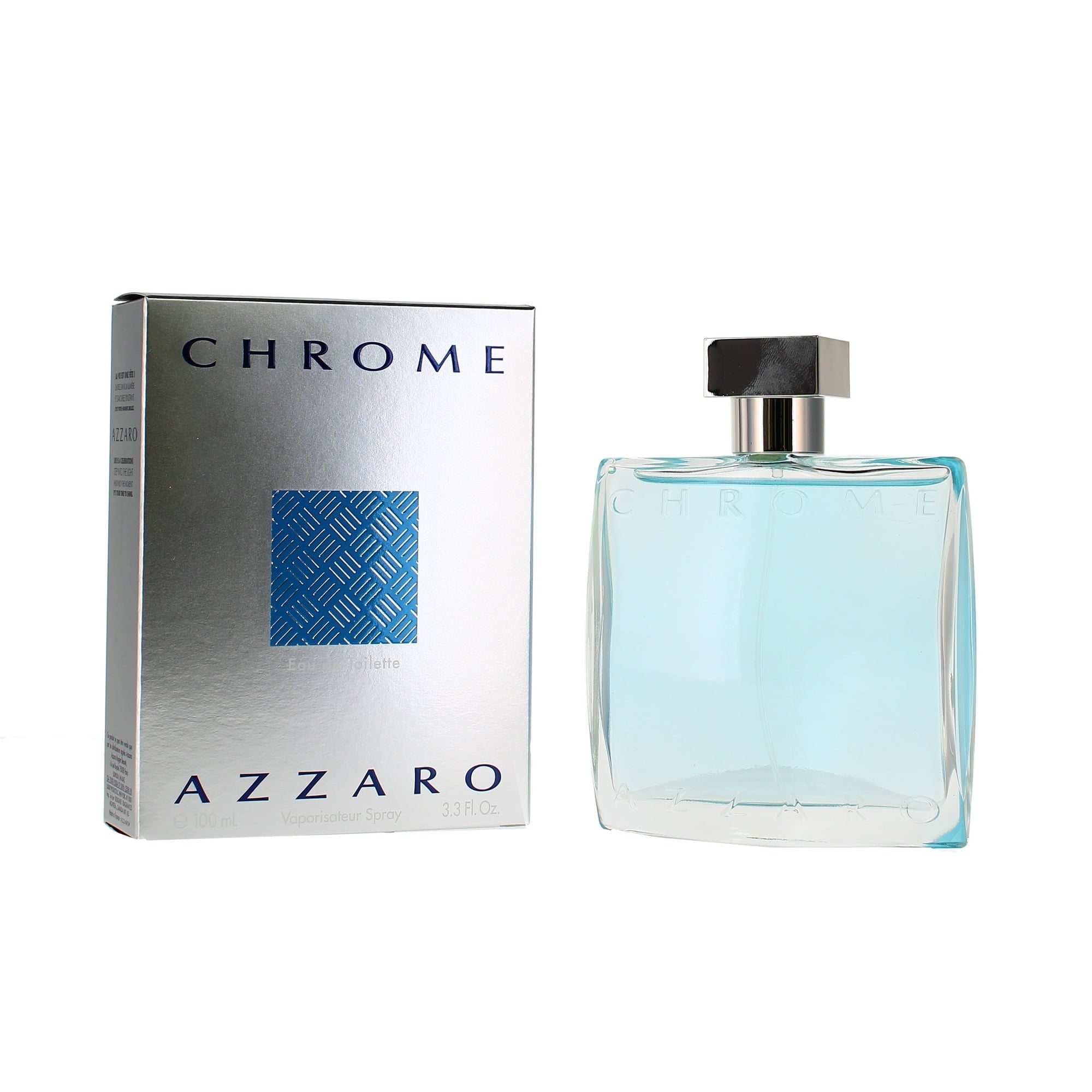 Azzaro Chrome Eau De Toilette, Cologne for Men, 100ml