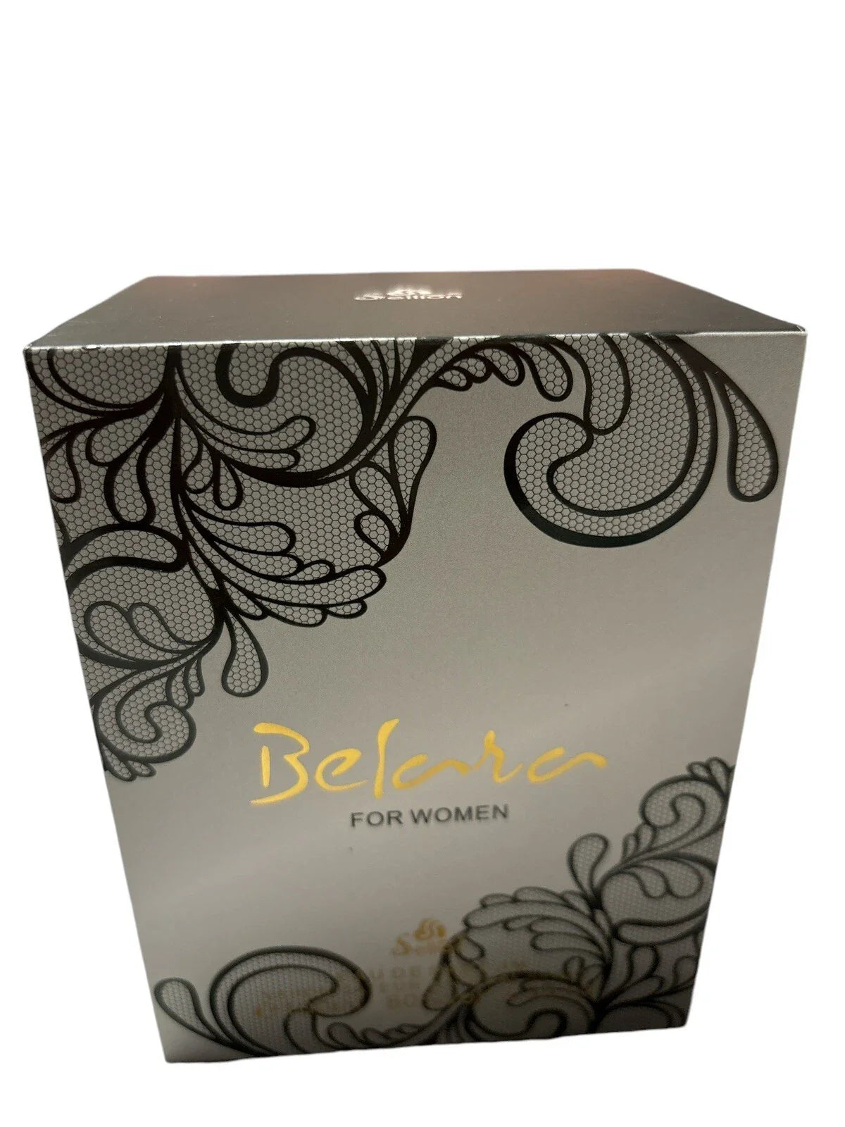 Belara Perfume Black 3.3 fl oz bottle and box