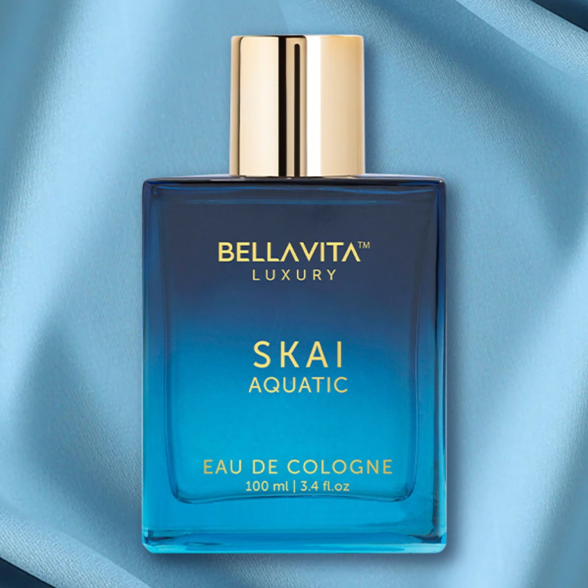 BellaVita Luxury SKAI Aquatic Eau de Cologne Unisex Spray - 100ml