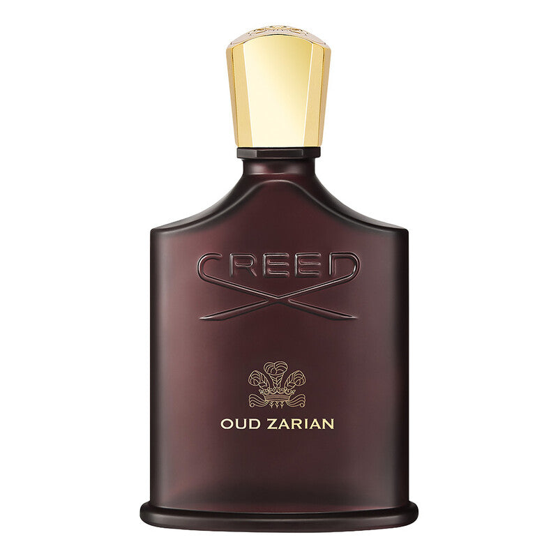 Creed Oud Zarian perfume bottle on a white background