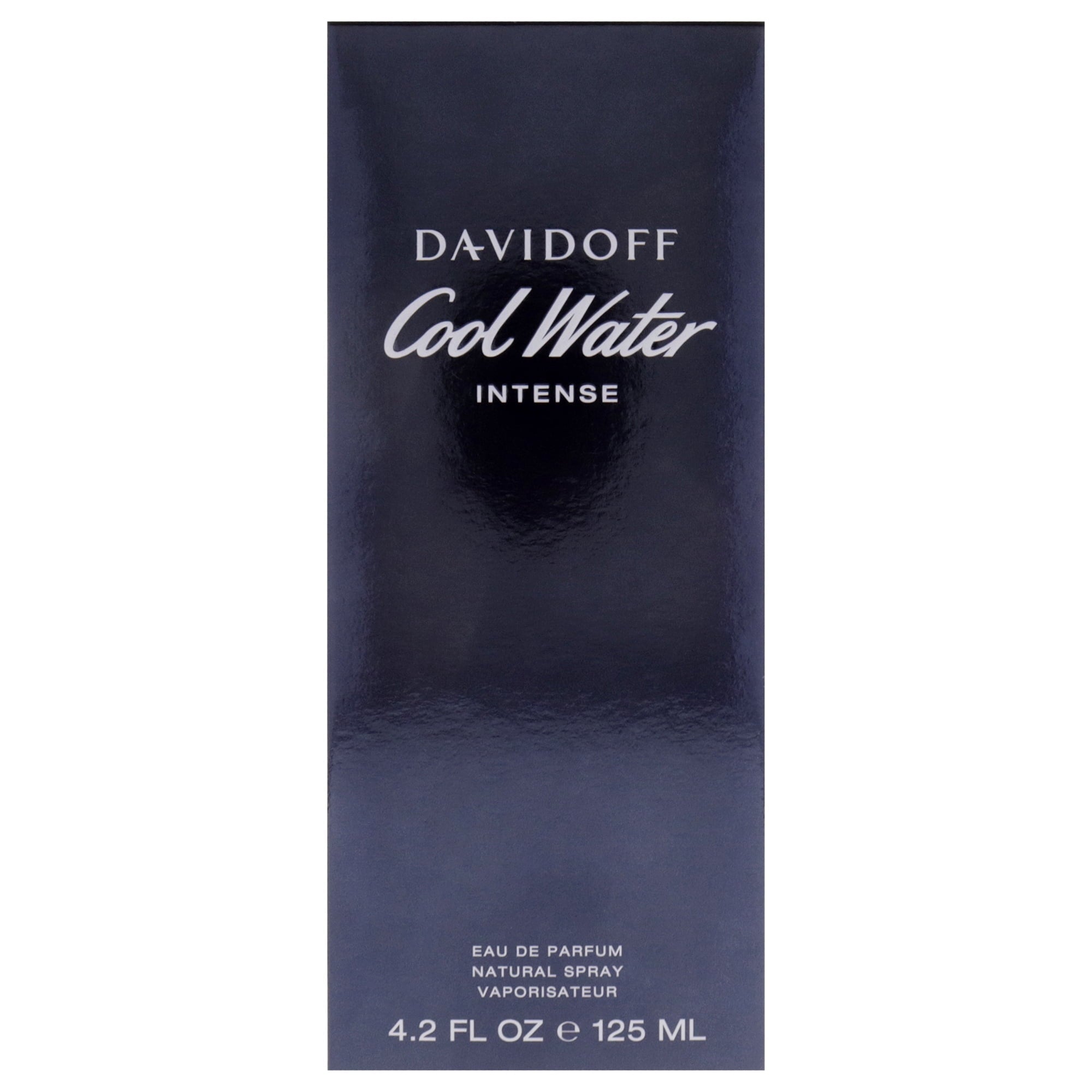 Davidoff Cool Water Intense perfume packaging on a white background