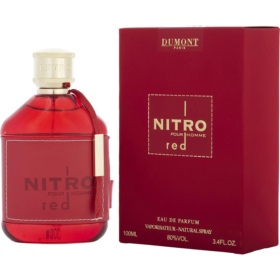 Dumont Paris Nitro Red Pour Homme Eau de Parfum Spray 3.4 oz bottle