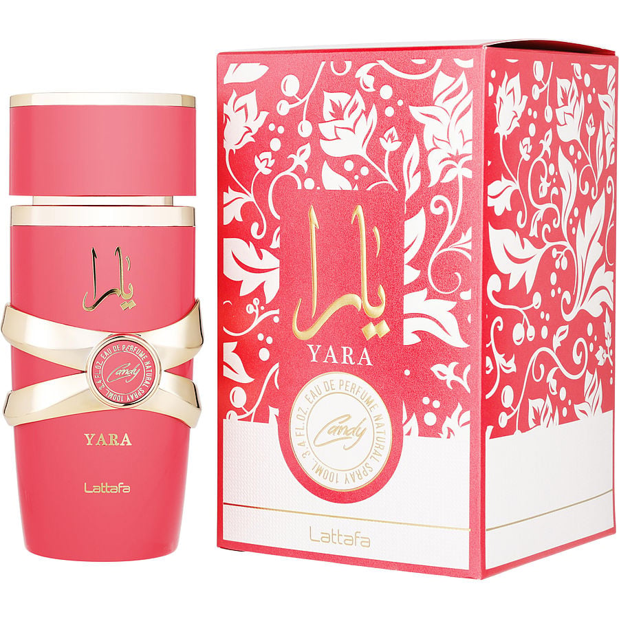 Lattafa Yara Candy Eau de Parfum 100 mL bottle