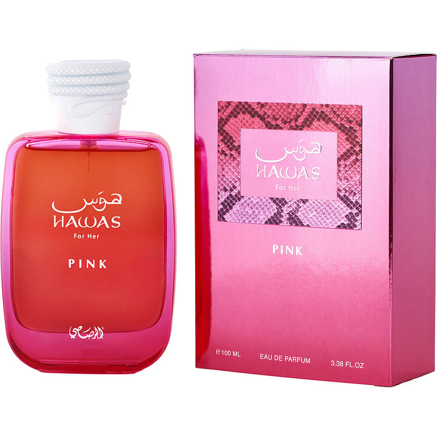 Rasasi Hawas Pink Eau de Parfum 100 mL bottle