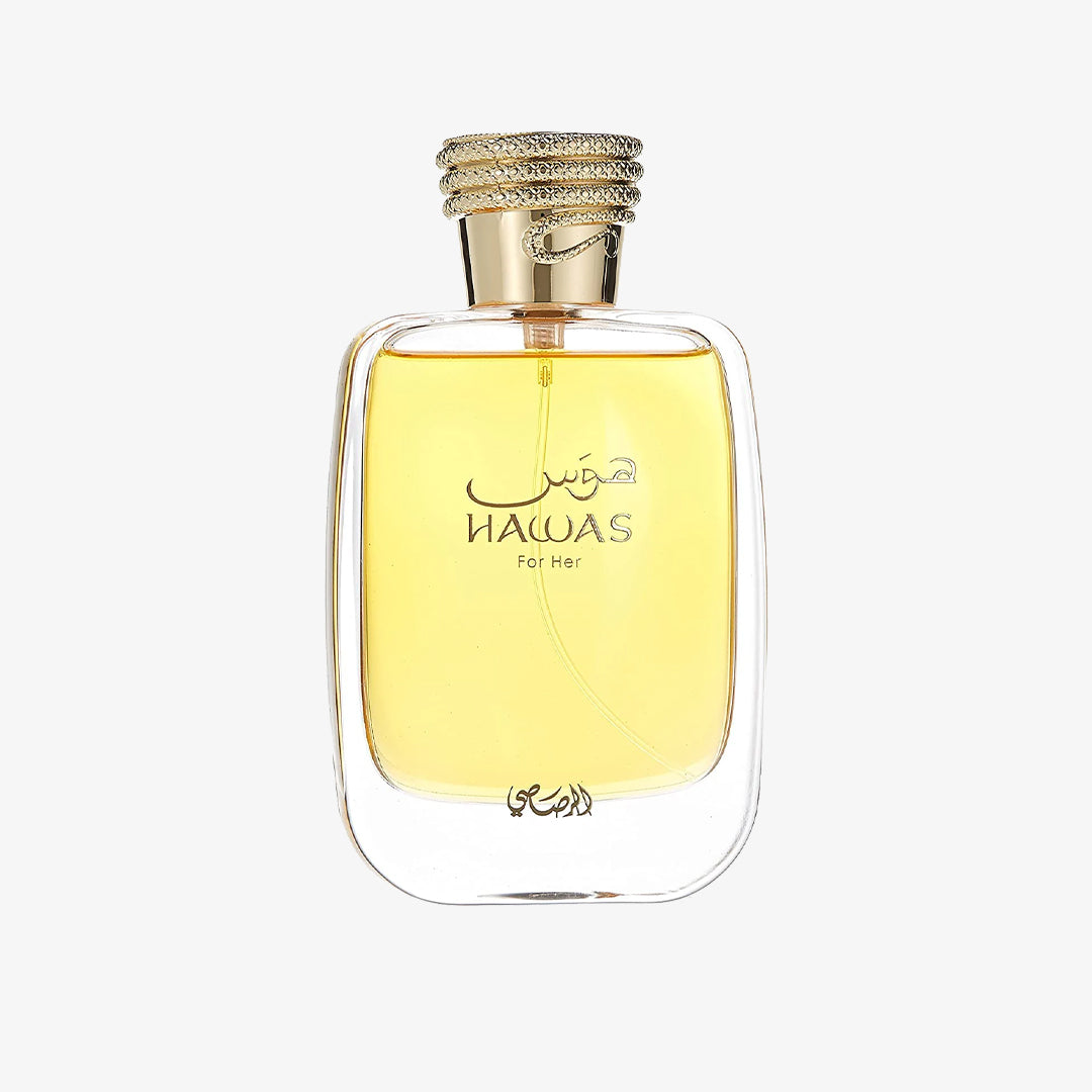 Rasasi Hawas for Her Eau de Parfum Spray for Women 3.38 oz 100ml