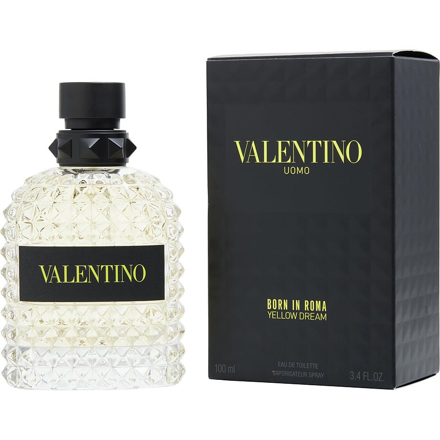 Valentino Uomo Born in Roma Yellow Dream Eau de Toilette for Men bottle